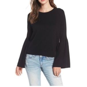 Leith bell flare sleeve sweater